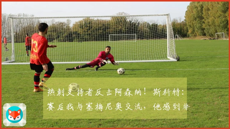 热刺支持者反击阿森纳！斯科特：赛后我与塞梅尼奥交流，他感到非常开心